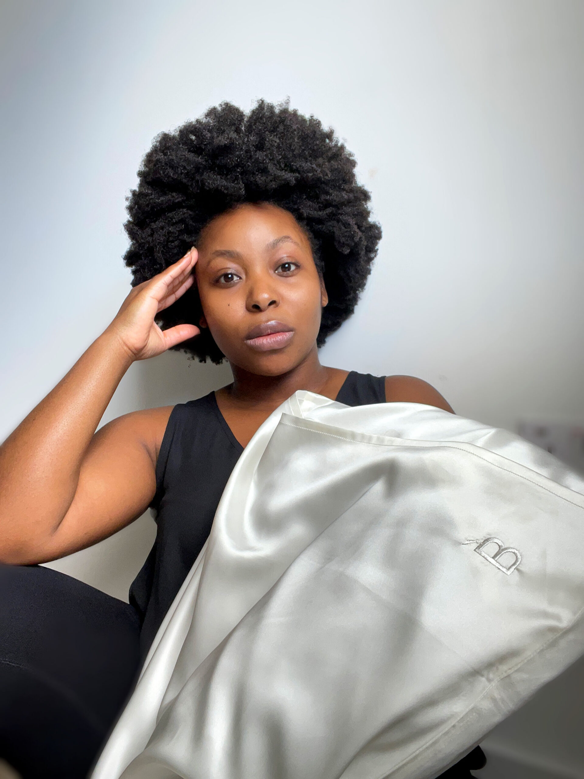 4c natural hair night time routine